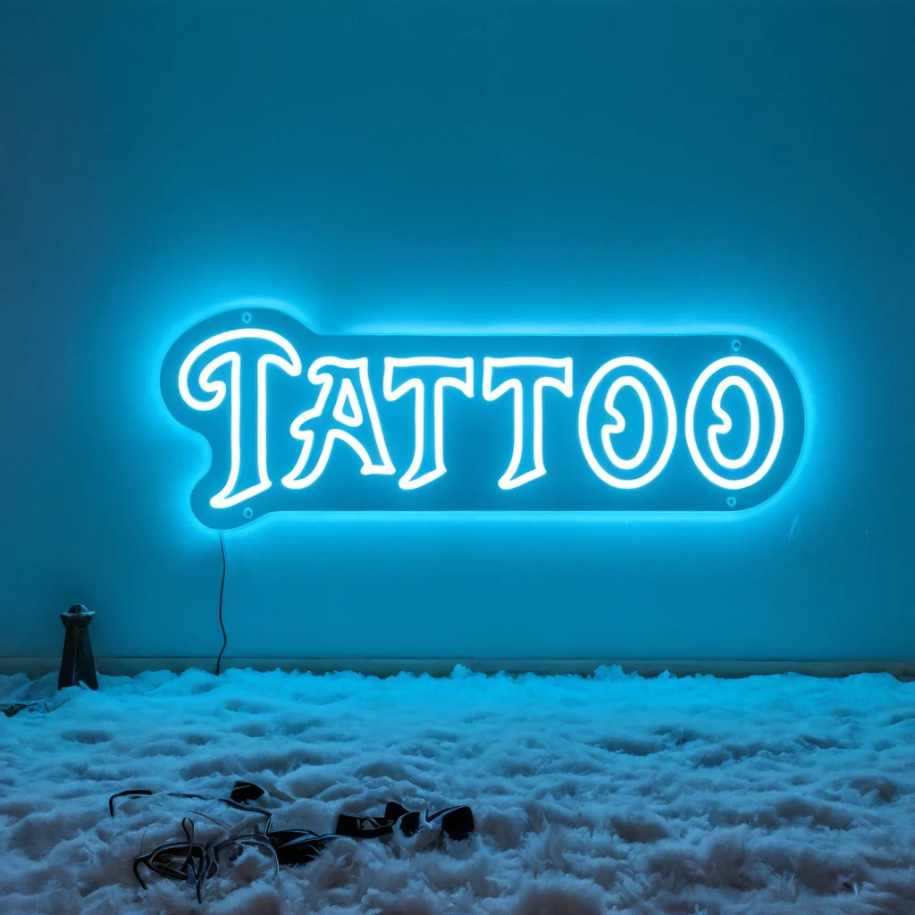

TATTOO Неоновая вывеска Светодиодный неоновый свет для салона красоты Тату-магазин Бар Студия Светящиеся бизнес-вывески Спальня Настенные украшения огни