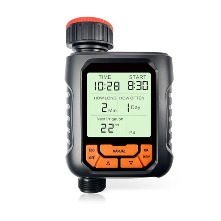 IP65 Home Garden irrigation Rainfall Timer Automatic Controller System Rain Seer Large LCD Display Water Timer Waterproof