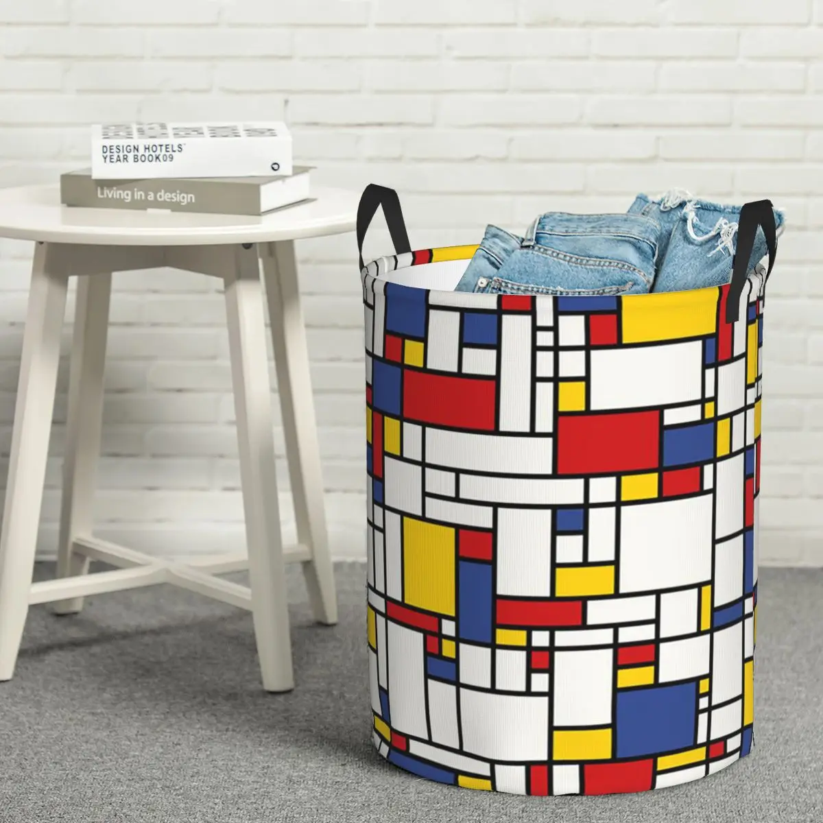 

Корзина для белья Piet Mondrian, складная, большая, для хранения, для детского белья, органайзер для дома