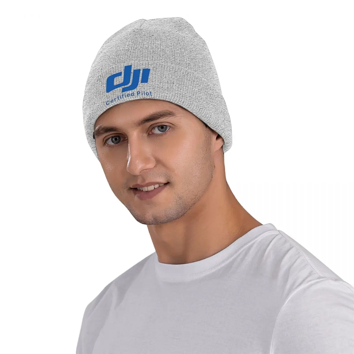 Dji Drone Pilot Hoeden Herfst Winter Beanie Baggy Caps Dames Heren Gebreide Caps