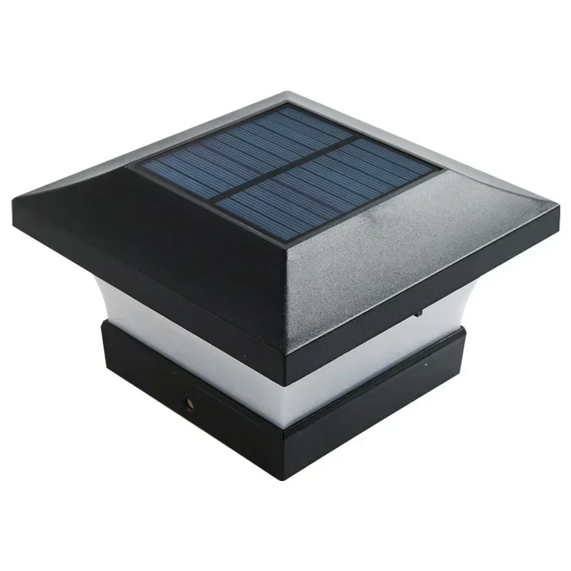 Imagem -06 - T-sunrise-solar Fence Light para Decoração de Jardim Lâmpada ao ar Livre Portão Pátio Casa de Campo Ip65 1pc Pcs Pcs