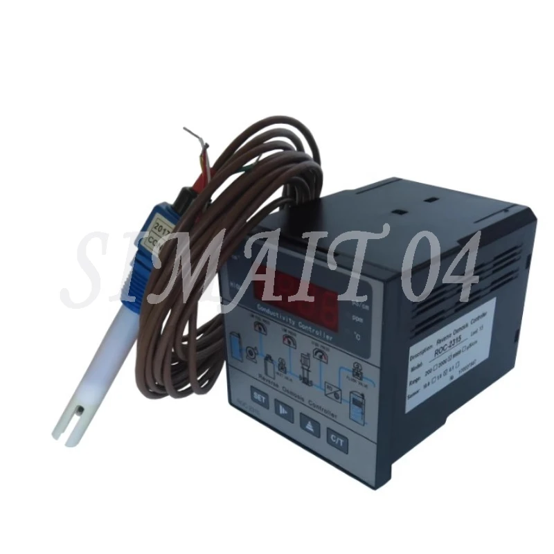 ROC-2315 CCT7320 Industrial Online Single Stage RO Controller Reverse Osmosis + Resistivity Meter for Water Purification