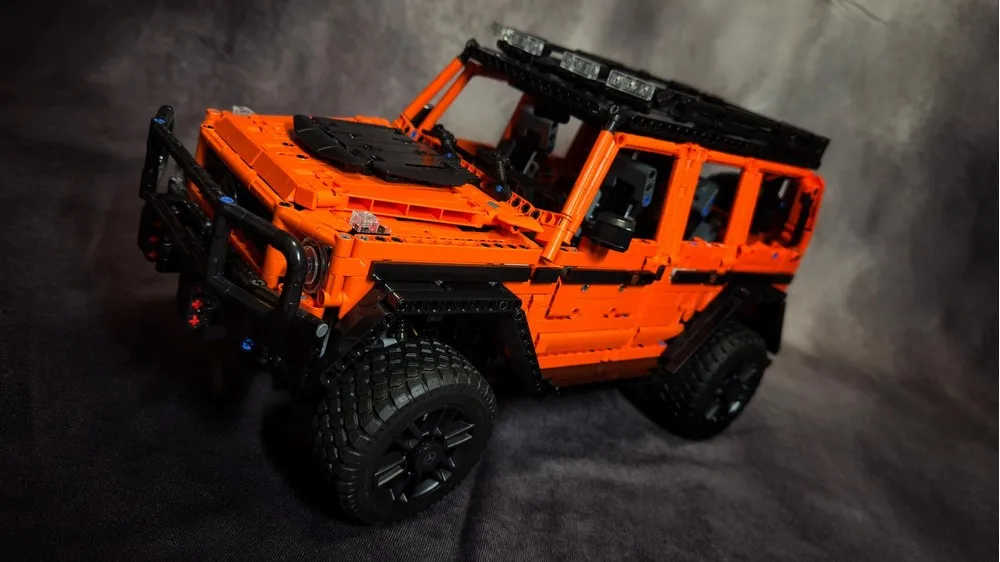 2839 قطعة MOC Mercedes-Benz G500 تكنيك اللبنات لعبة عيد الميلاد هدية تعليمية لتقوم بها بنفسك تعليم بناء الأطفال