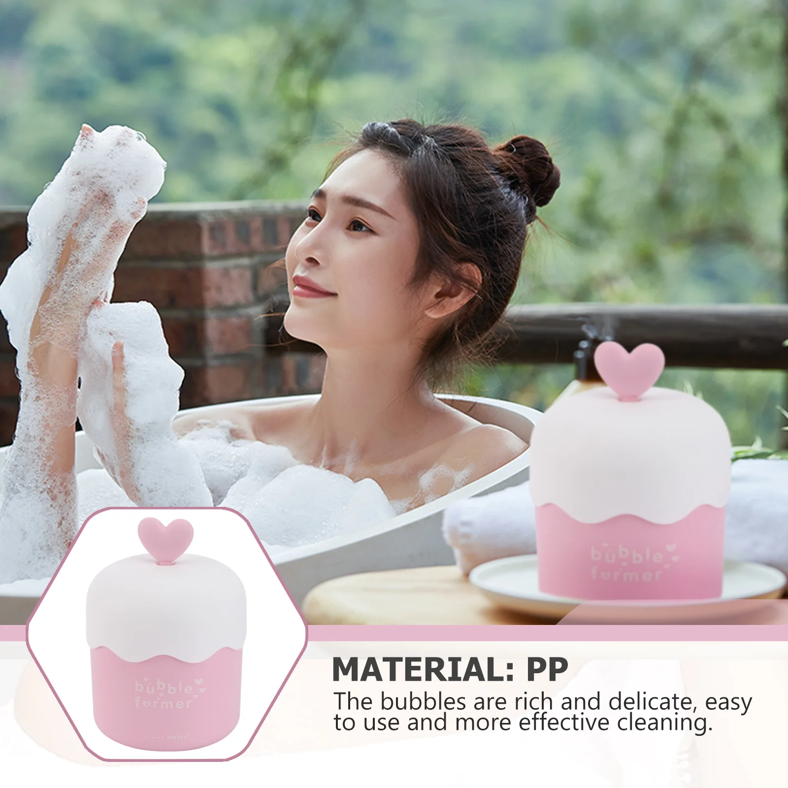 Bubbler Machine Facial Marshmallow Mini Foaming Cup Former Face Cleanser Cleaning Soap Dispenser Bubbling Tools Device