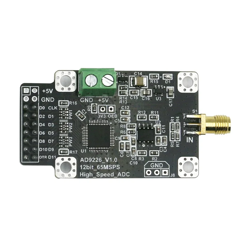 وحدة AD9226 12 بت 65MSPS لوحة الحصول على البيانات عالية السرعة ADC مع واجهة متوازية لتطوير FPGA ARM DSP