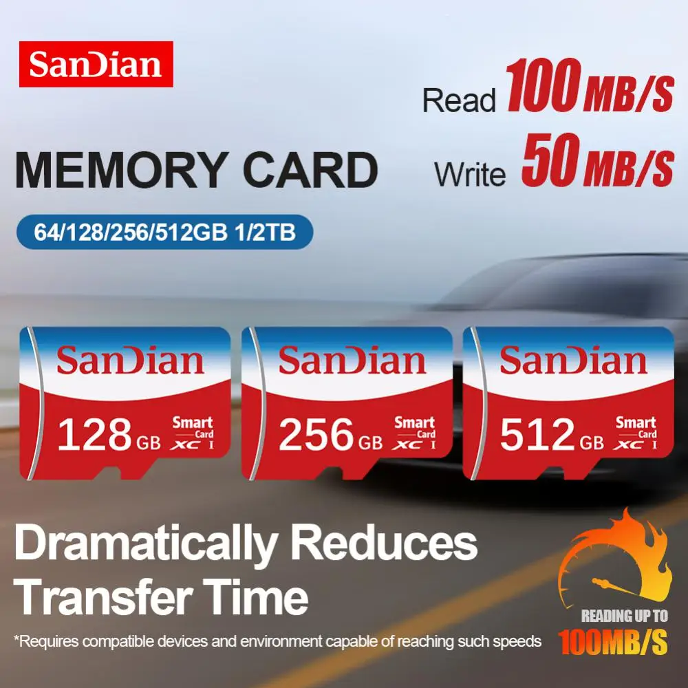 High Speed Class 10 SD Card 2TB 1TB 512GB Original Micro TF SD Memory Card SD Mini SD Cards Flash Usb Stick Sdcards For Camera