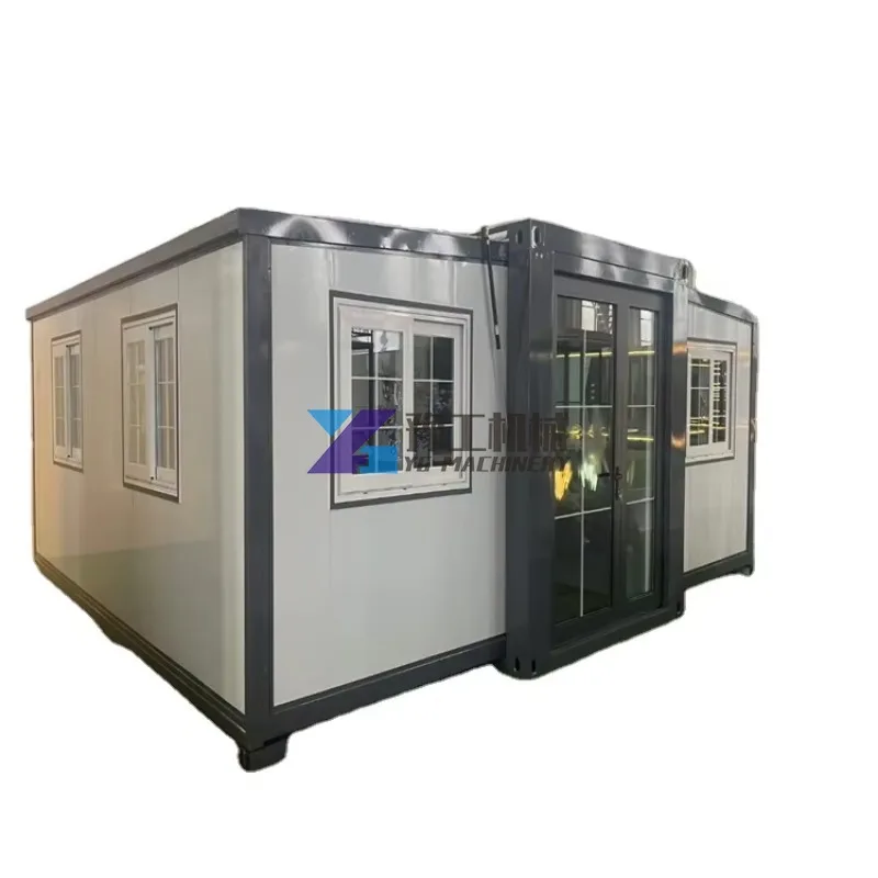 Customizable Foldable Extendable Detachable Container House 3 Bedroom Residential Mobile Home Outdoor Steel Application