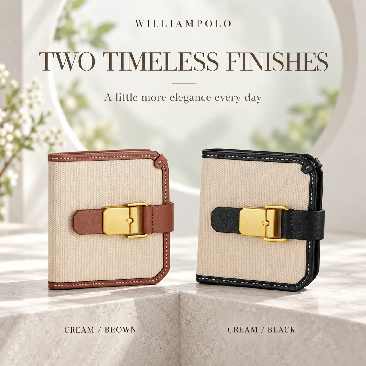 2026 Women's Slim Compact Wallet Lightweight Minimalist Short Wallet Korean Style Elegant Small Coin Purse