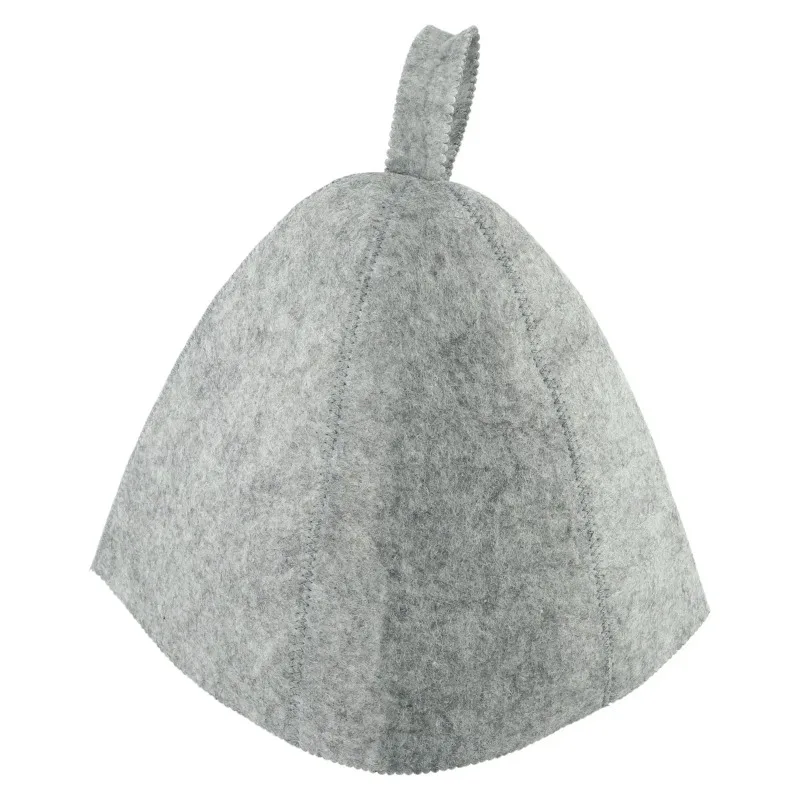 Anti Heat Sauna Hat Thicken Wool Felt Shower Cap Hair Turban Sauna Quickly Towel Drying Towel Hats