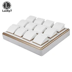 Jewelry Props Jewelry Display Tray Rack Ring Necklace Pendant Display Counter Window Showcase Jewelry Organizer Storage Tray