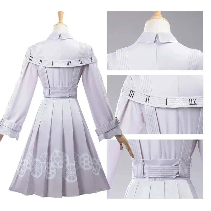 Em estoque XS-2XL branco miku cosplay traje peruca 25 nightcord de projeto colorido mirai sekai palco helloween roupas de festa