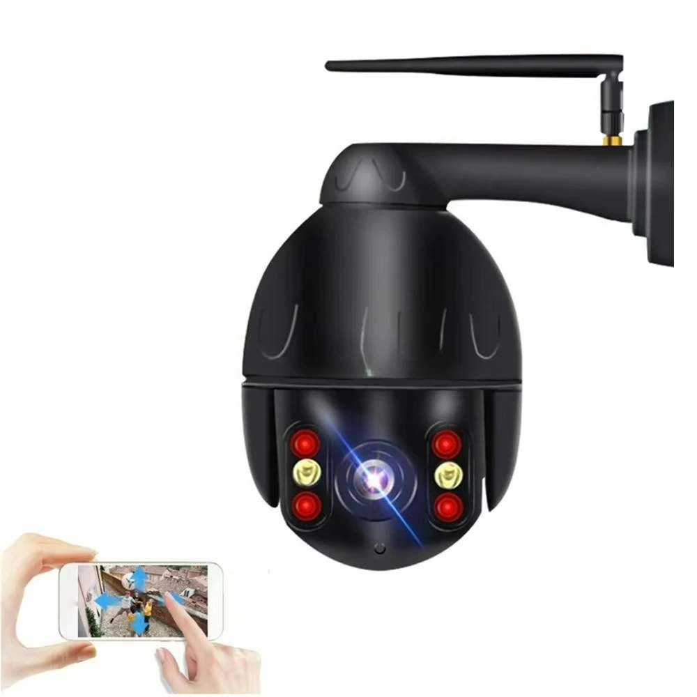 

1080P Ptz Скоростная купольная IP-камера с 4-кратным зумом Wi-Fi Автоматическое отслеживание Беспроводная наружная сеть видеонаблюдения