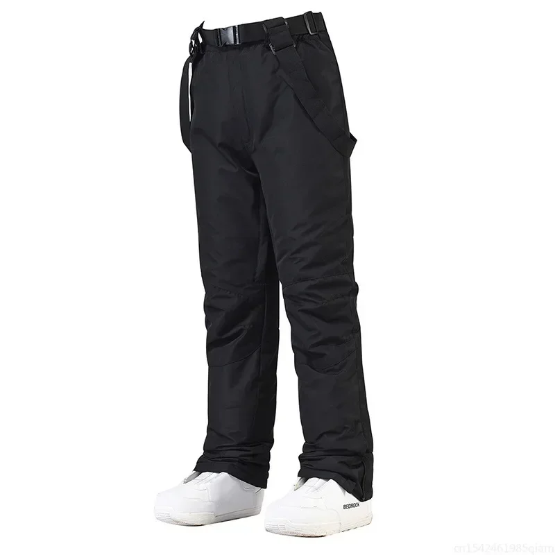 

Men's and Women's Waterproof Snow Pants, Windproof Ski Suit, Outdoor Sports Belt, Snowboarding Trousers, Warm , Winter-30