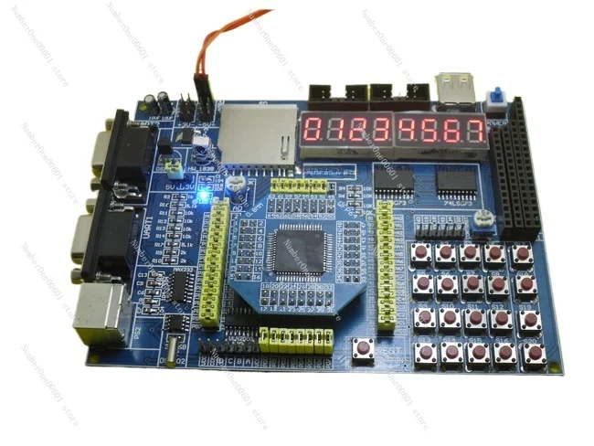 For ATMEGA128 Development Board Experimental Board Supports SD Card, TFT Color Screen, Stepper Motor, Infrared LCD