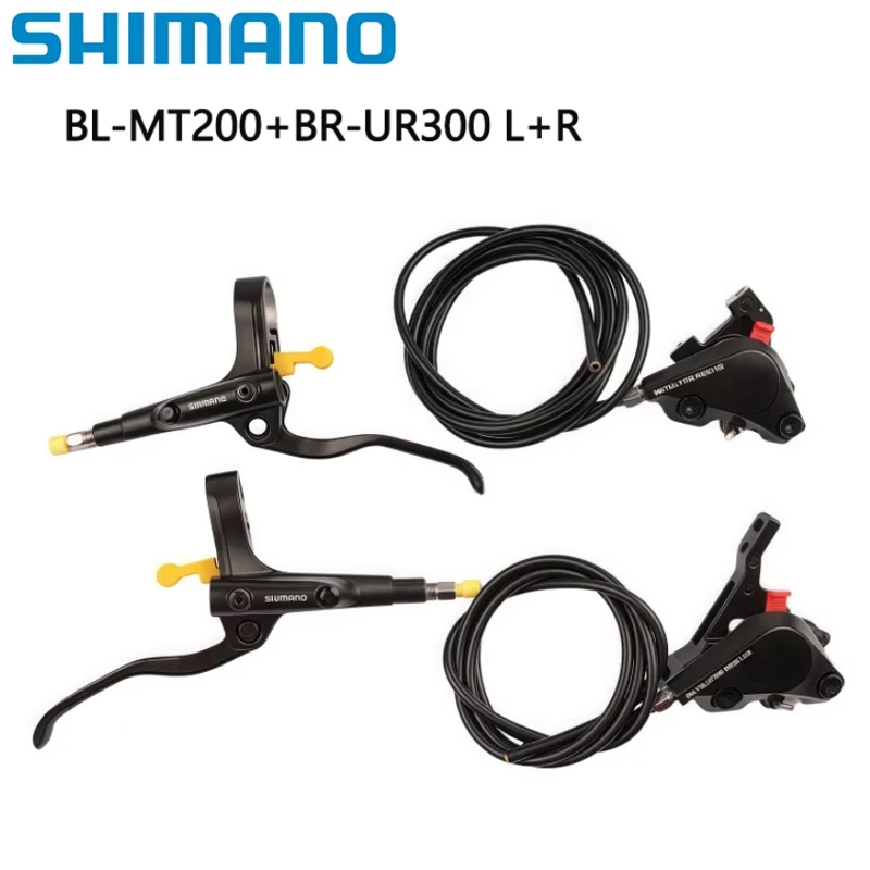 

Shimano BL-MT200 BR-UR300 Hydraulic Disc Brakes Flat Mount Clamp With Cable Brake Cycling Brake Handle Lever Original