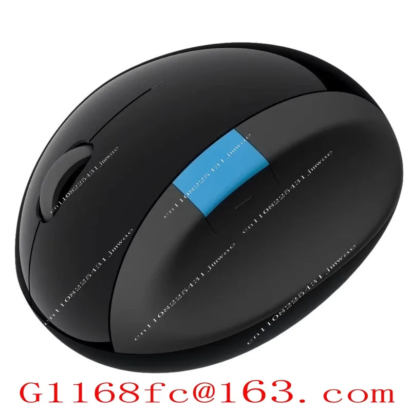 Comfortable Office Ergonomics Wireless Blue Shadow Mantou Mouse