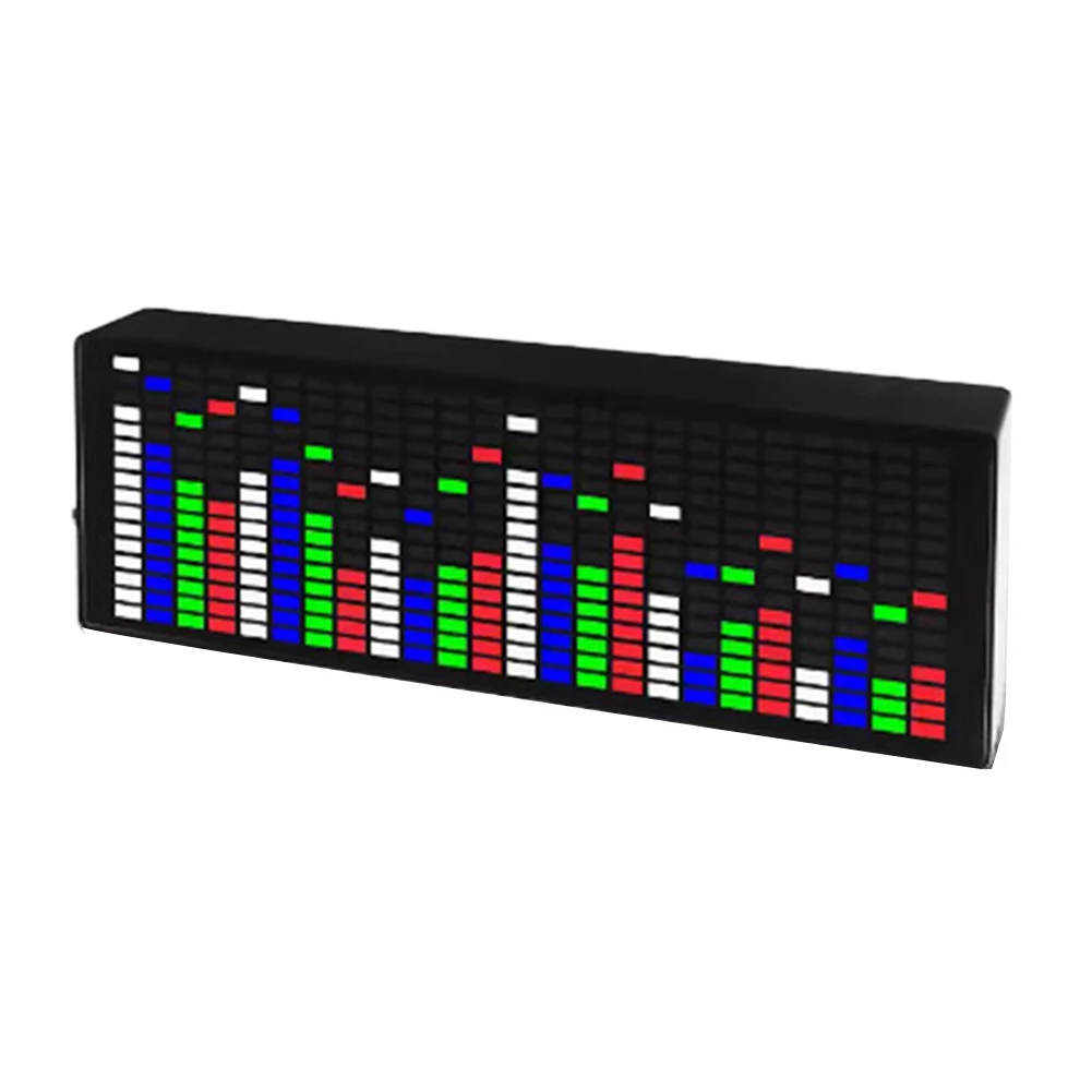 

LED Music Display RGB Light Spectrum DIY Indicator Lamp Volume Control Level 1624-segment Rhythm Light Level Welding Parts