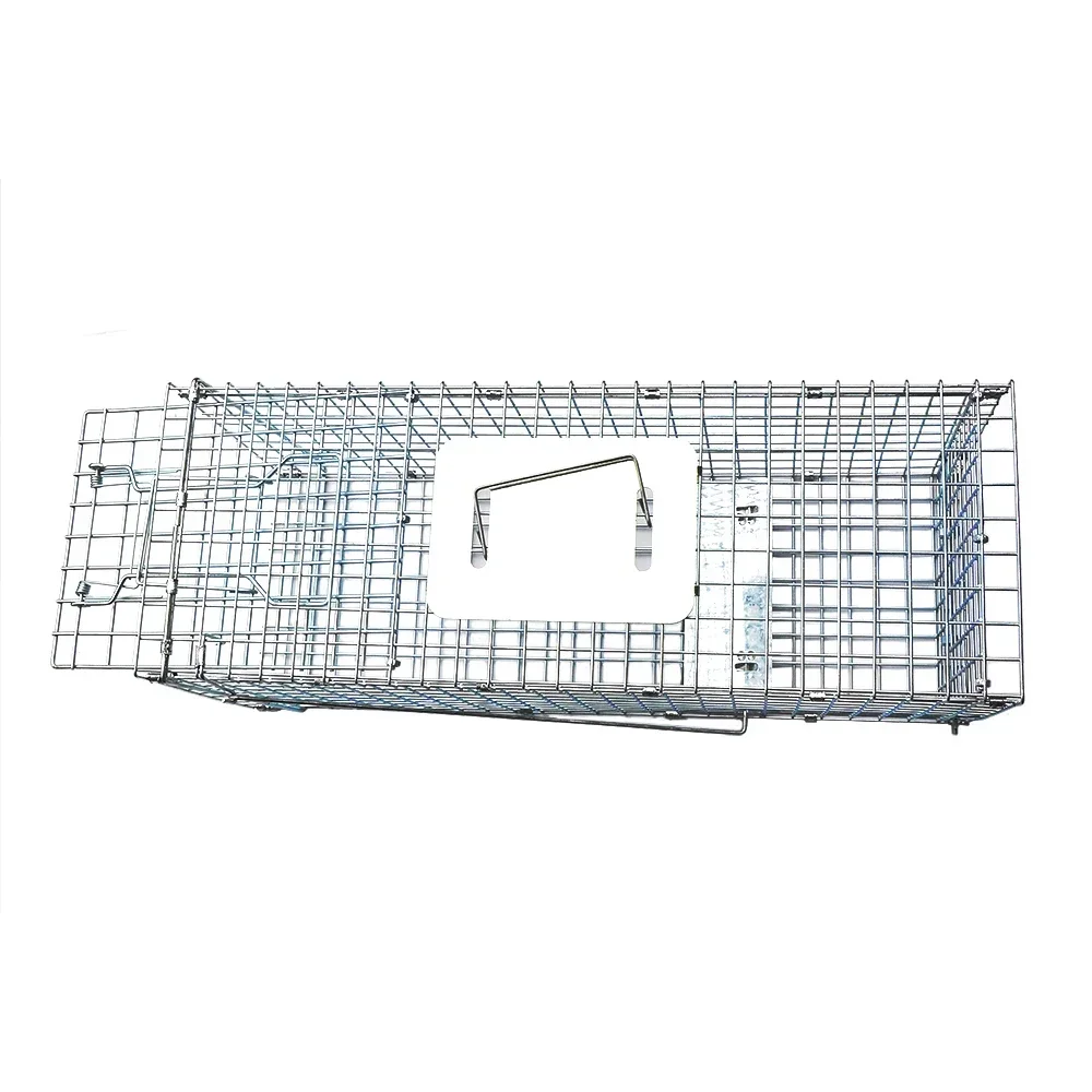 S M L XL Humanized Folding Catch and Release Live Wildlife Traps Rabbit Weasel Cat Squirrel Fox Trap Cage Small Animal Trap