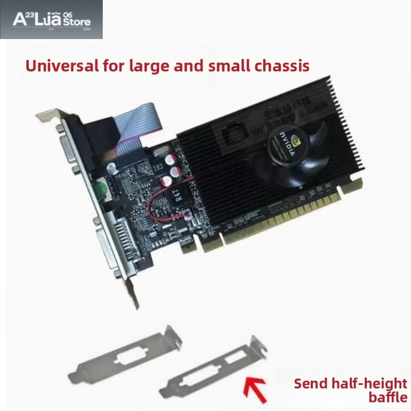 GT730 4GB Graphics Card 128BIT Half Height Low Profile DDR3 Gaming GPU