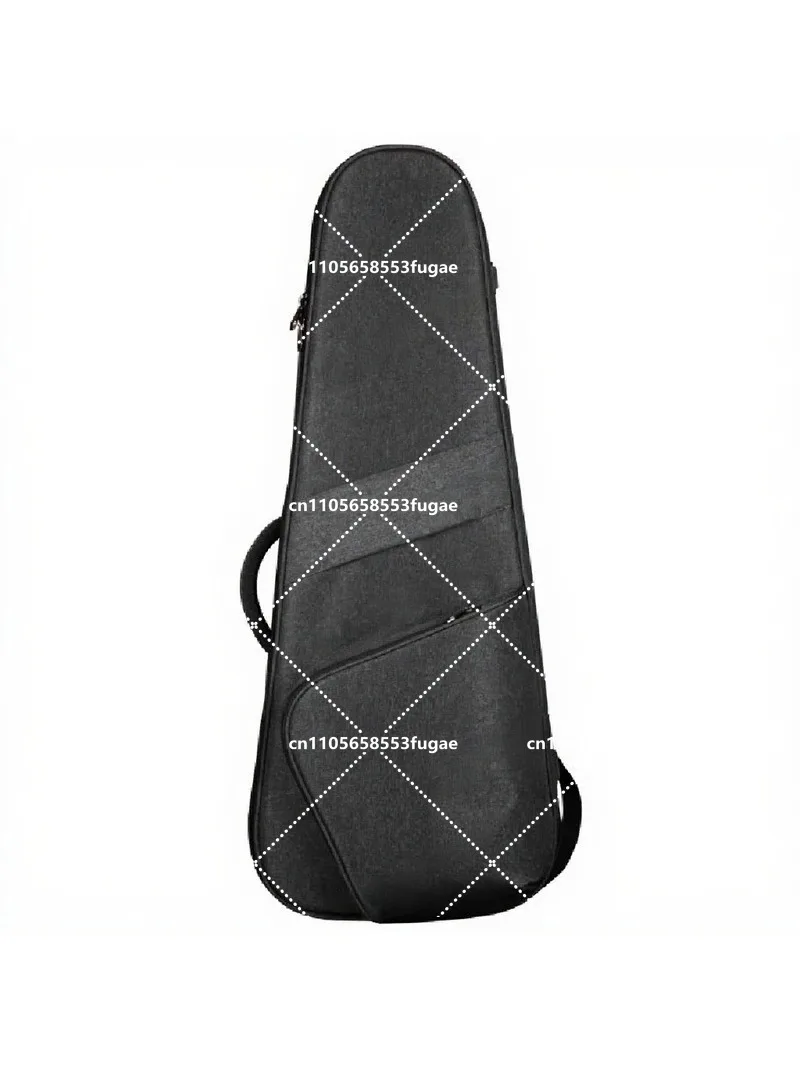 Kids Electric Guitar Bag Headless Small Guitar Case Waterproof Shockproof Thickened Double Shoulder Strap