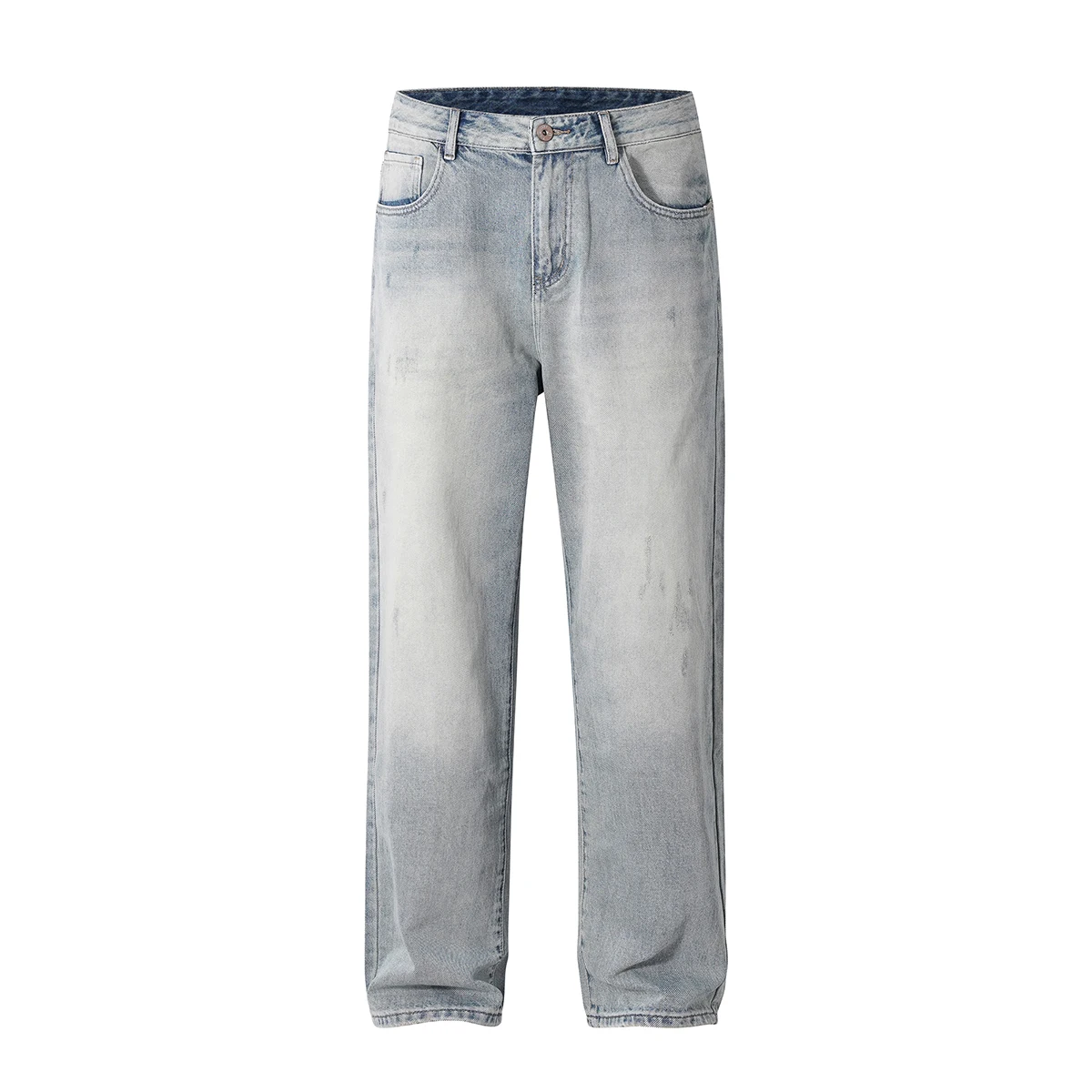 

Streetwear Washed Blue Color Baggy Mens Jeans Harajuku Loose Casual Denim Pants Vintage Unisex Ropa Hombre Cargo Trousers