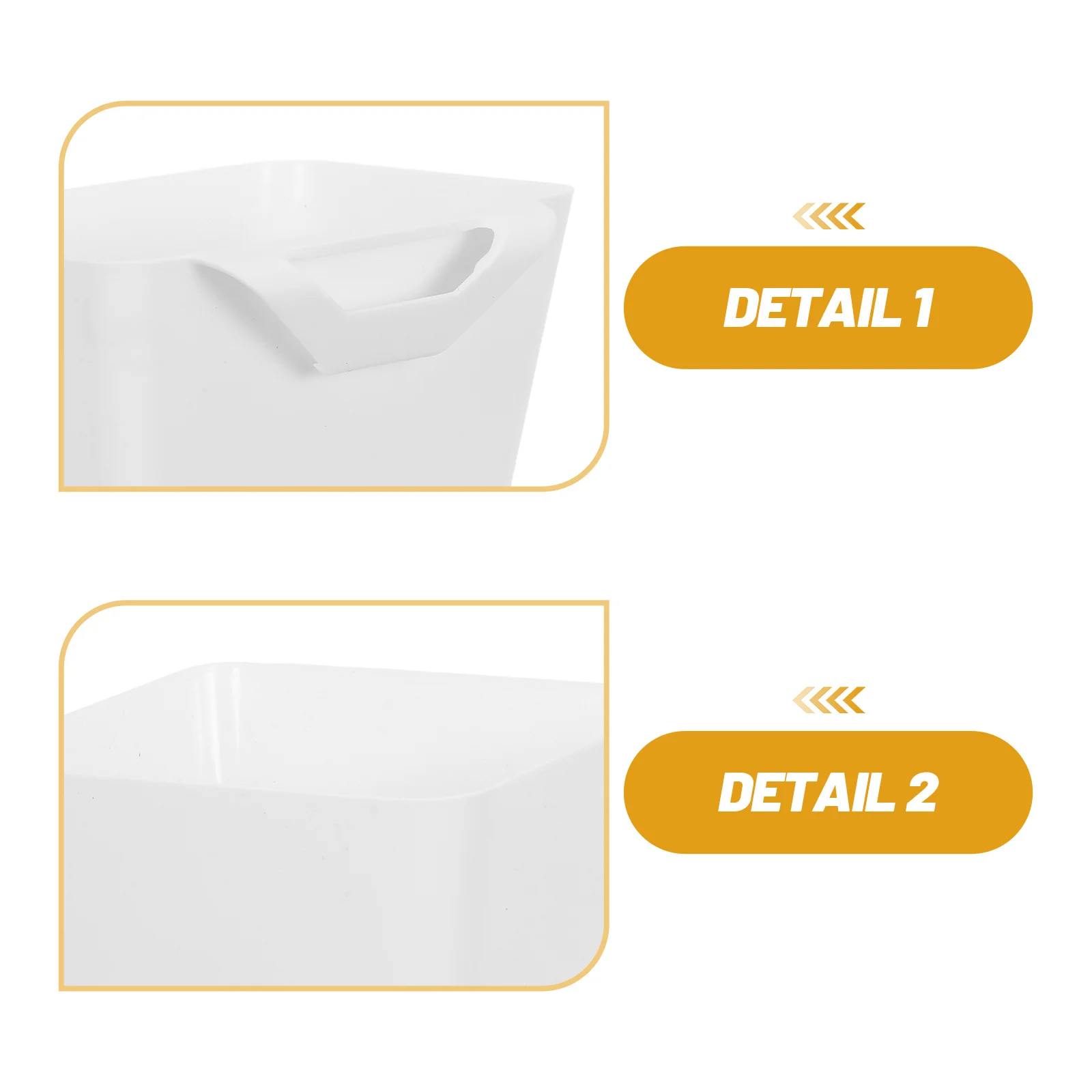 Juego de 6 contenedores de tablero perforado, ganchos de Metal, caja organizadora de plástico para almacenamiento de pared, garaje, oficina, banco de trabajo, accesorios de tablero perforado