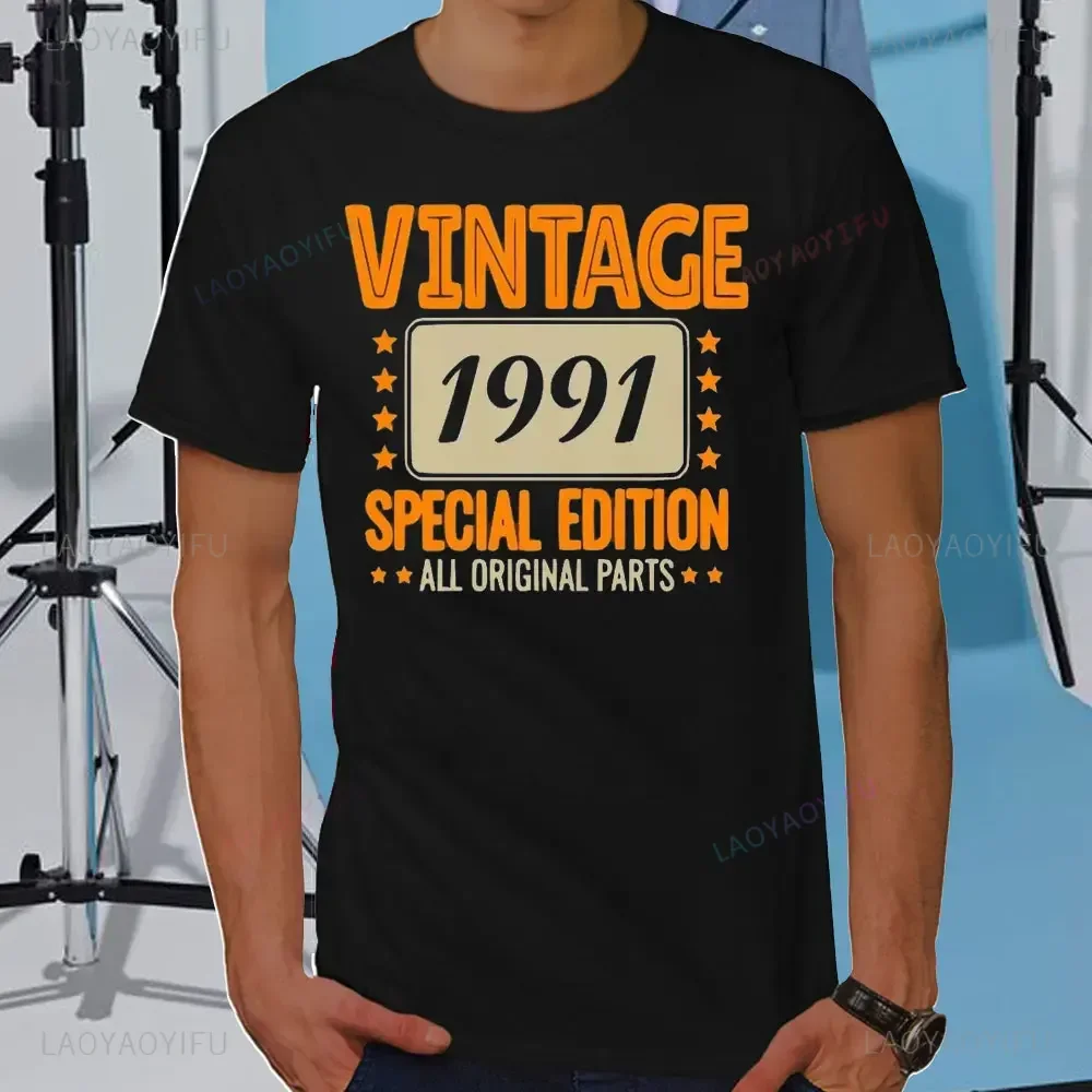 

1970s-1990s Vintage Retro Graphic Tee Unisex Birthday Gift Comfort Fit Short Sleeve Apparel