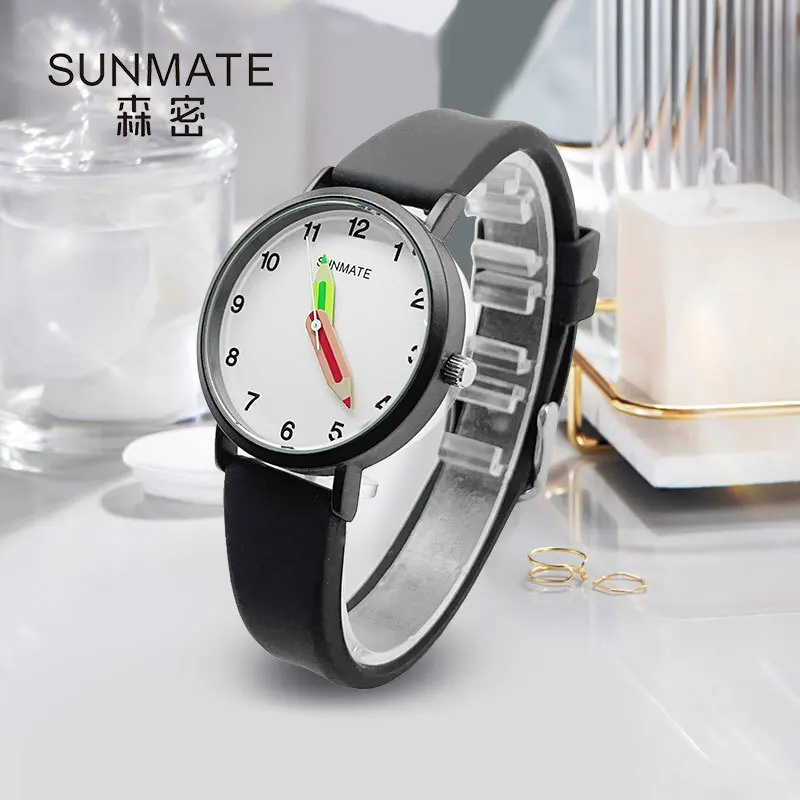 SUNMATE Children's Waterproof Watch Is Suitable for Boys and Girls Aged 3-12, A Great Gift for Children and A Timekeeping Tool