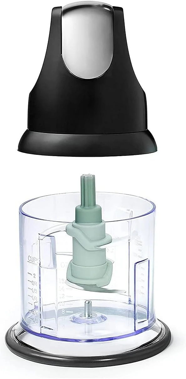 Food Chopper Premium Compact Size Grinding Mincing Meal Prep Chopping All Season Classic