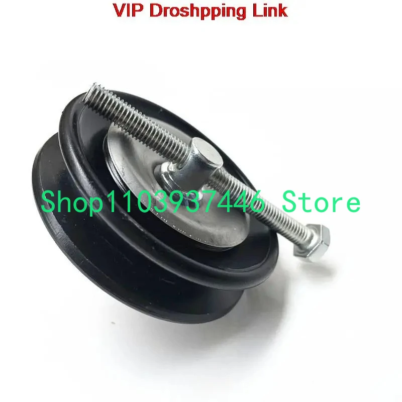 

For C-at-erpillar Komatsu Hyundai Sany Excavator Air Conditioning Belt Tensioner Adjustment Wheel Air Conditioning Pulley A Slot