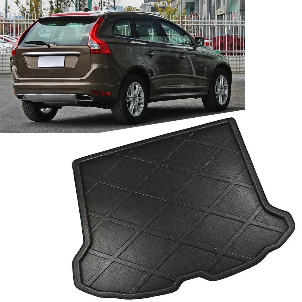 Auto Boot Mat Rear Trunk Liner Cargo Tray Floor Carpet Pad For Volvo XC60 2009 2010 2011 2012 2013 2014 2015 2016 2017 TPR