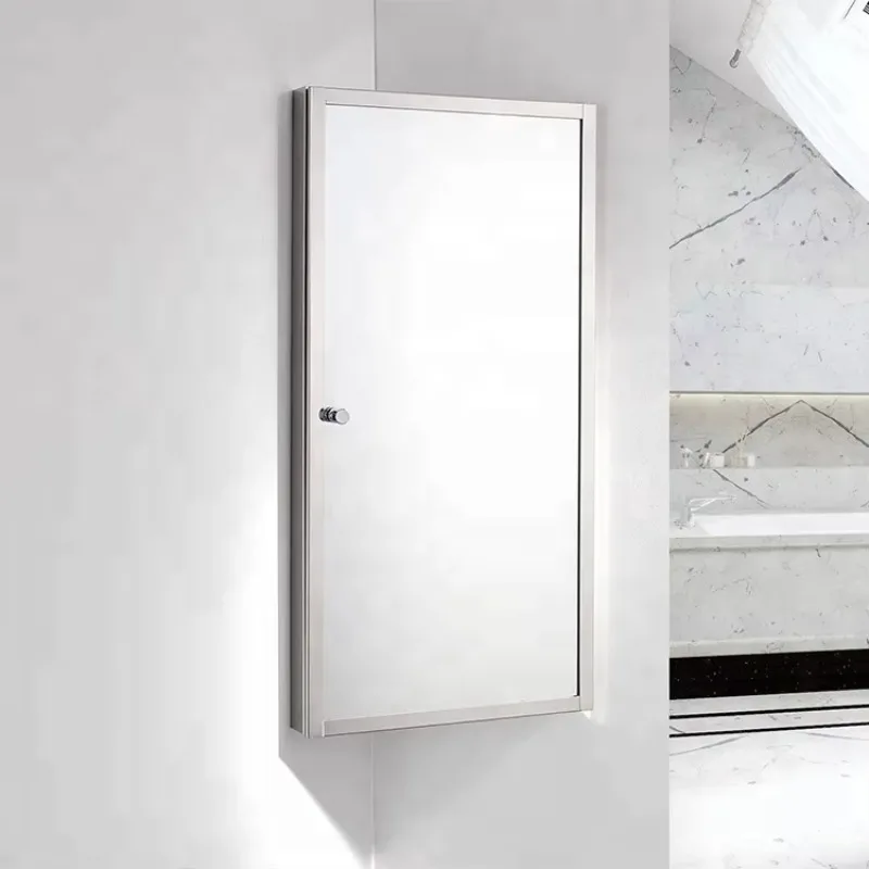 Wall-mounted corner storage cabinet, bathroom vanity cabinet