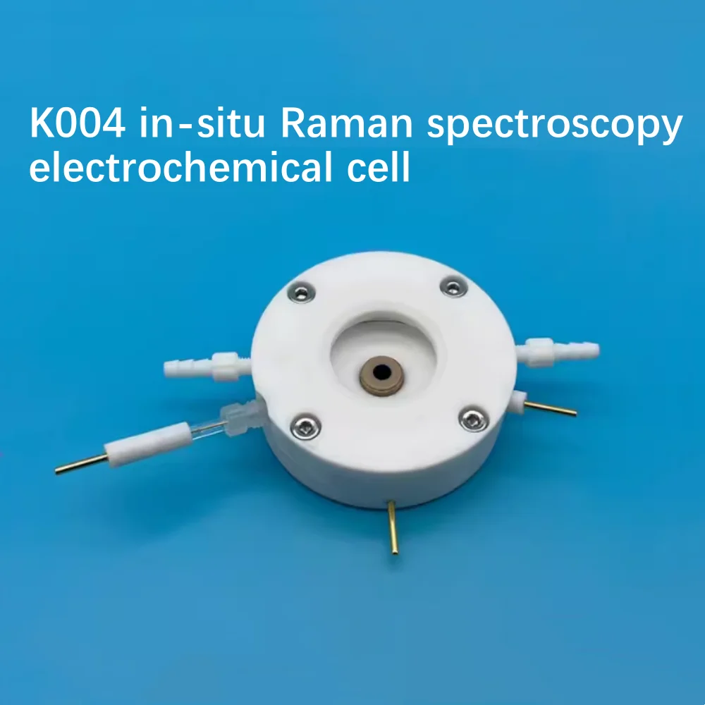 K004 In-Situ Raman Spectroscopie Elektrochemische Cel Foto-Elektrochemische Elektrochemische Elektrolyse Cel Drie Elektrodesysteem