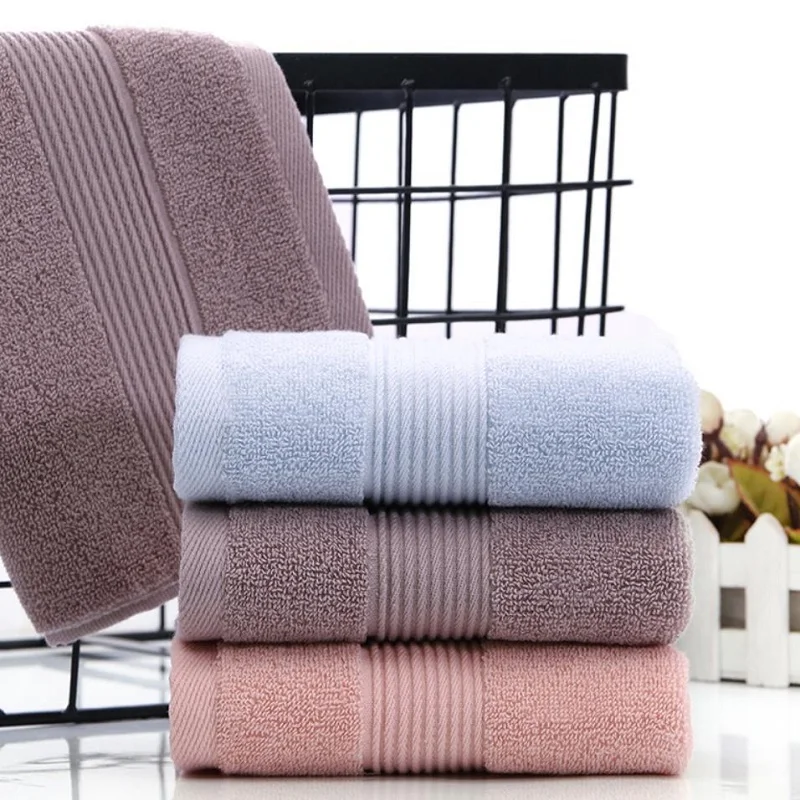 4pcs Thickened Plain Cotton Square Towels Washcloths Solid Color Hand Wipe Towels Bathroom Accessory