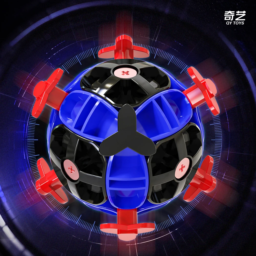 [Picube] QiYi Warrior M 2x2x2 Cubo magico 2x2 Cubo di velocità magnetico Cubo Magico Cubo magico Competizione di puzzle di velocità professionale