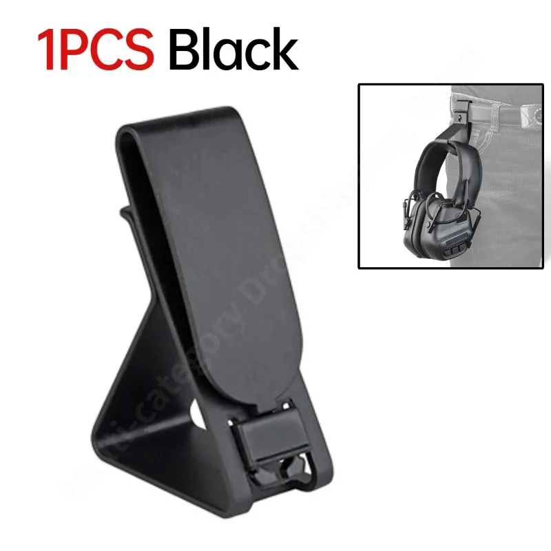 2/1PCS Headset Hang Buckle Hook Quick Release Clip for Girdle Waist Hunting Accessories