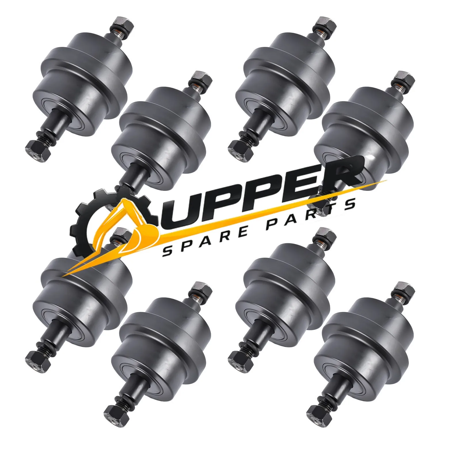 8pcs Bottom Rollers 6814882 For Bobcat Excavator 225 231 334 335 E26 E32 E37 E42