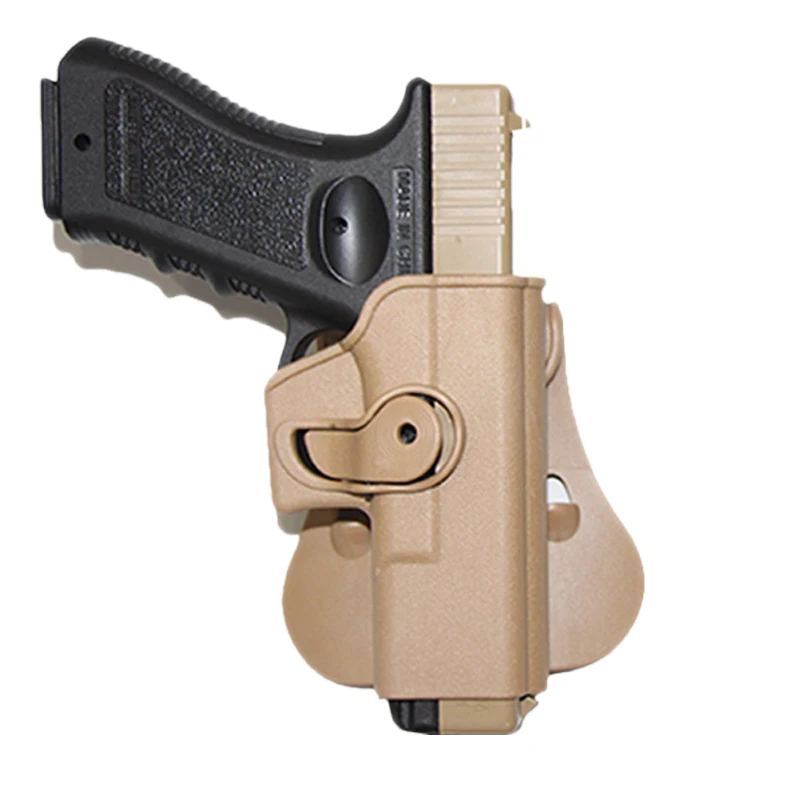 ปืน Olster ปืนพก Airsoft Gun Holster สําหรับ Glock G17 G19 G22 G34 G43X เอวกระเป๋าล่าสัตว์