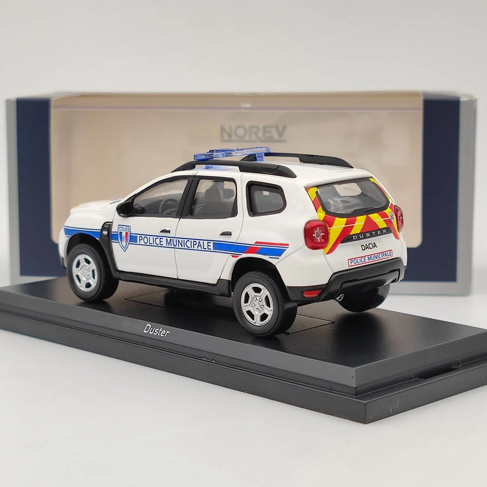 Norev Diecast Alloy 1:43 Scale Duster 2020 Police Cars Fire Trucks Model Adult Classics Nostalgia Collection Toys Souvenir Gifts