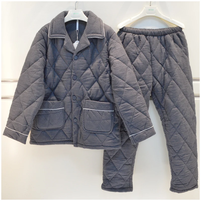 nicoya-hommes-spwear-thiened-chaud-pur-coton-tisse-flanelle-maison-vetements-ensemble-hiver-nouveaute-longue-sve-bouton-avant