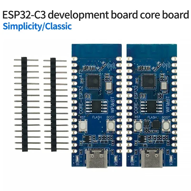 1/5/20PCS ESP32 Development Board ESP32 C3 LCD CORE Board Onboard 2.4G Antenna 32Pin IDF WiFi + Bluetooth CH343P for Arduino