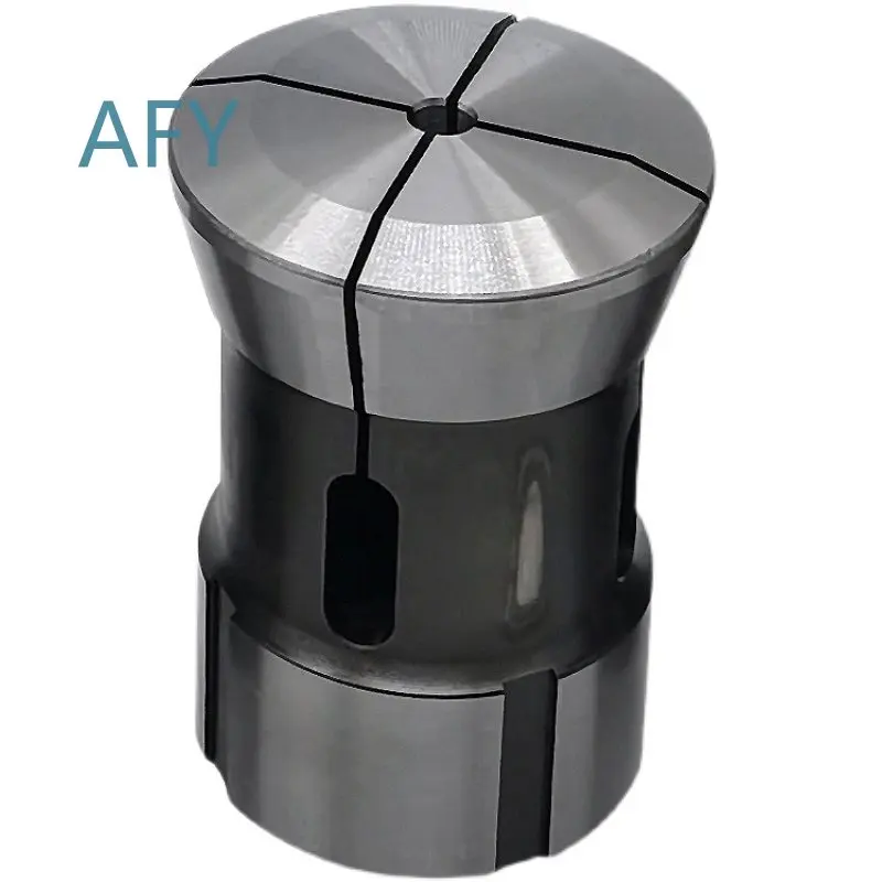 for 56mm 65mm Round Hole Quadrilateral Hexagonal Chuck Spring Steel Lathe Pull Back Square Elastic Cylinder Chuck for CNC