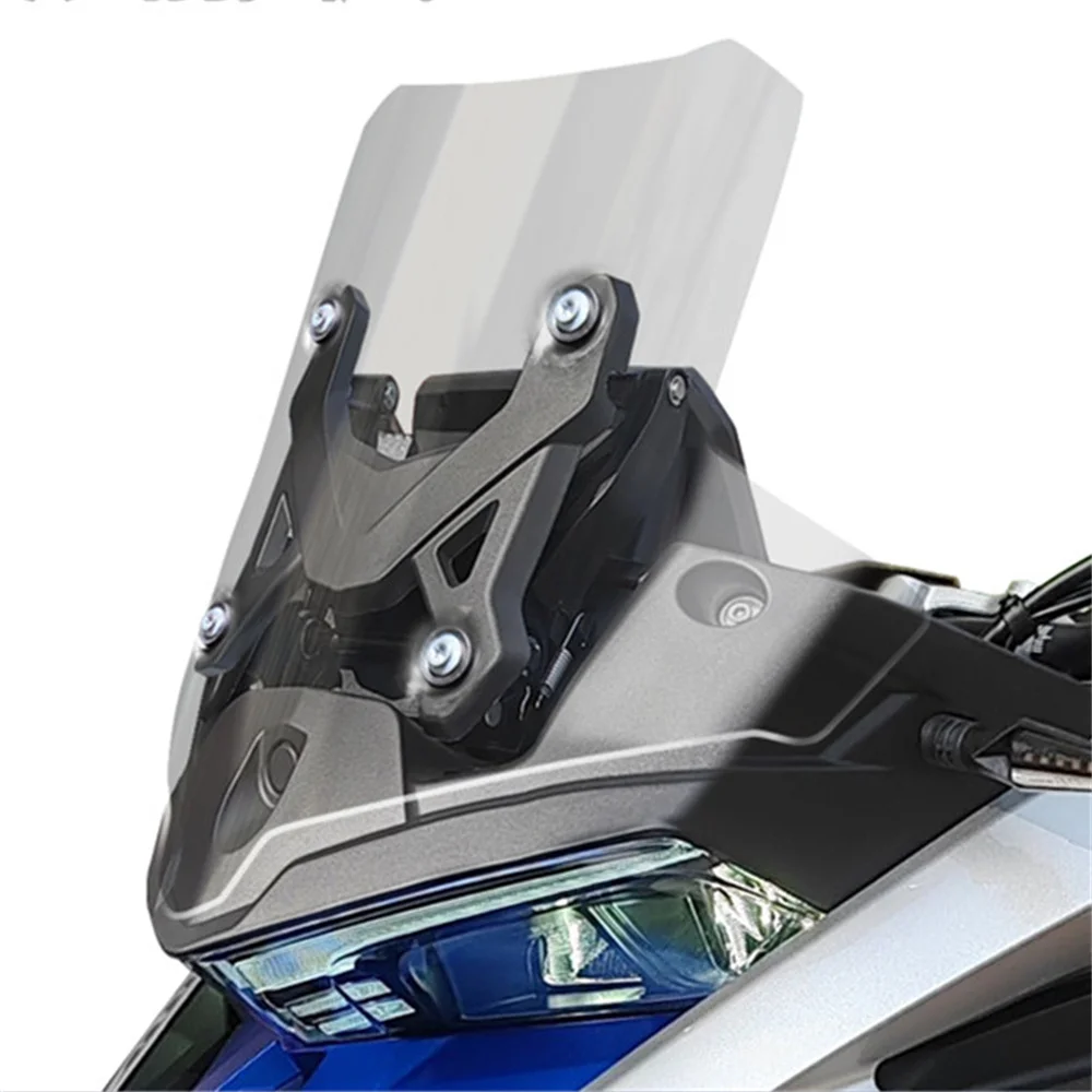 For VOGE DS525X   front windshield modification with special raised windshield and thickened transparent baffle ds525x