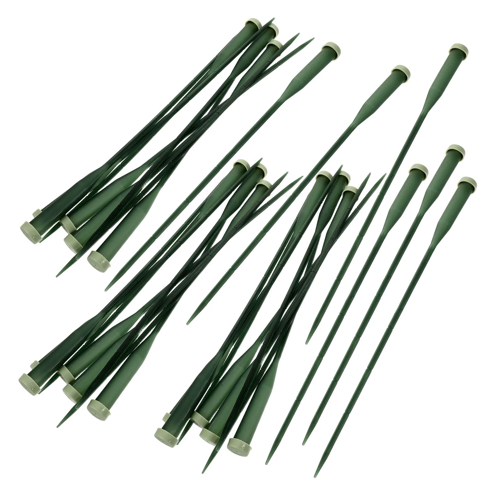 25 قطعة أنابيب تمديد جذع الزهور 30 سنتيمتر قوارير الأزهار البلاستيكية مع قبعات ل بساتين الفاكهة لمسافات طويلة النقل زهرة طازجة #4