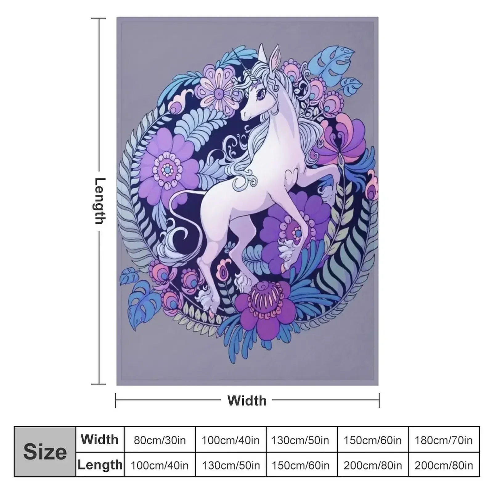 The Last Unicorn Throw Blanket Bed Blankets For Baby Travel christmas gifts Beautifuls Large Blankets