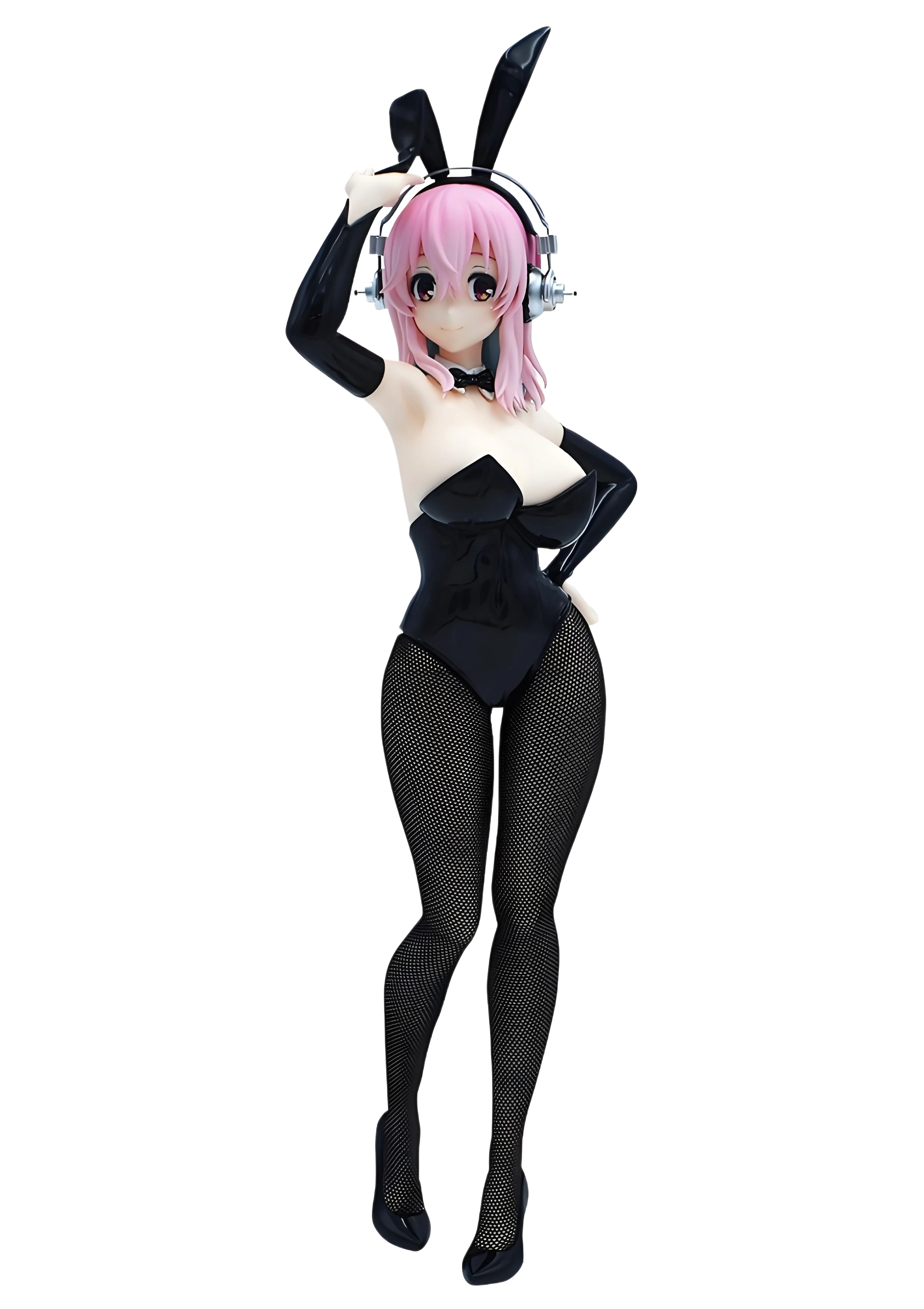FuRyu Genuine BiCute Bunnies Super Sonico Bunny Girl Anime Sexy Cute Action Figure toy Collection Ornaments adult for Children view 3