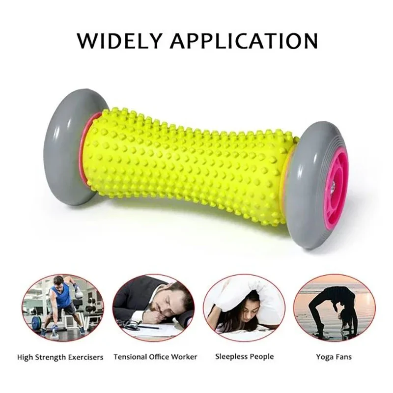 

1pcs Foot Massage Roller Fascia Roller Full Body Muscle Manual Massage Foot Fascia Stretching Exercise