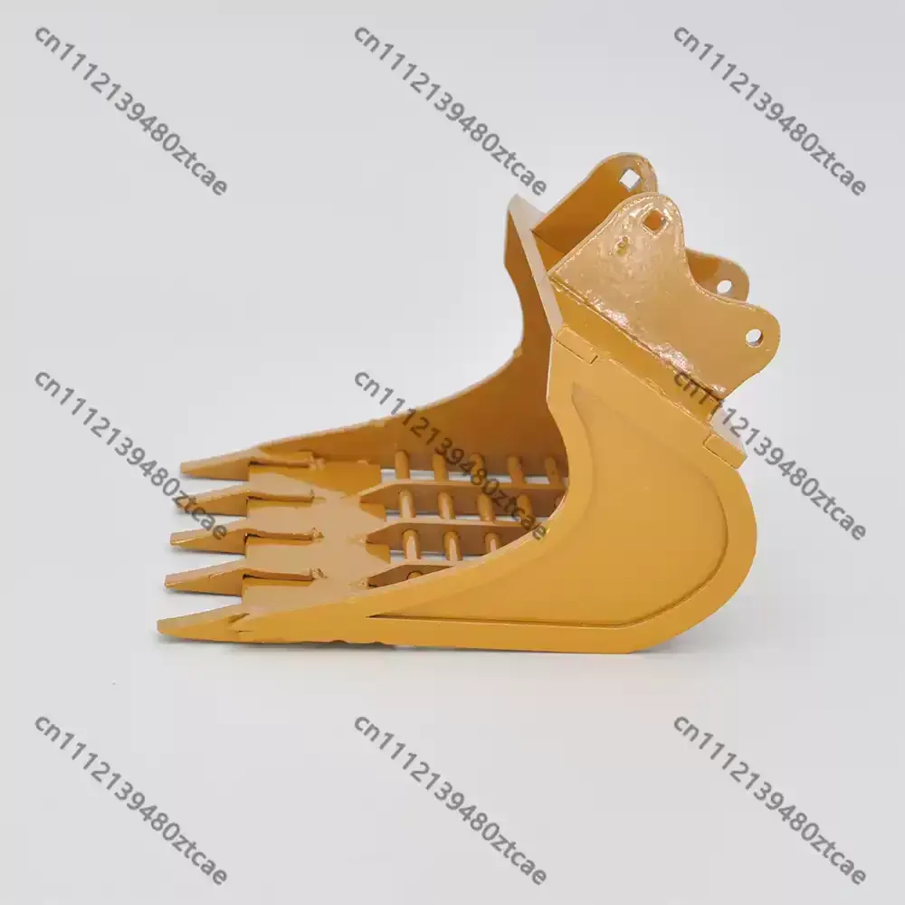 RC Engineering Digger Alloy Mesh Grid Bucket Heavy Duty Gravel Sifting Multi-model Compatible Upgrade Spare Components