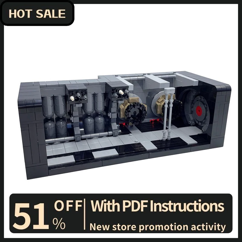 

Новинка, 839 шт., знаменитая звезда, боевой фильм Moc Tantive Iv, боковая диорама, модель, строительные блоки, креативные идеи «сделай сам», детские игрушки, подарки на день рождения