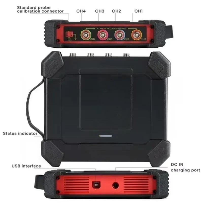 X431 Oscilloscope O2-2 Scope Box O2-2 Car Code Scanner Diagnostic Tool Oscilloscopes 4 Full Function